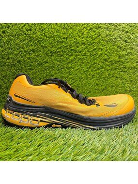 Topo MTN Racer 2 Mens Size 8.5 Yellow Black Athletic Running Shoes Sneakers